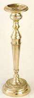 Solid Brass Pillar Candleholder #370