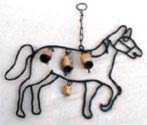 Horse wind chime