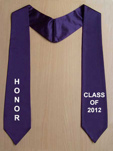Graduation Stole - Click here for view details