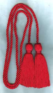 Honor Cord - DARK RED COLOR