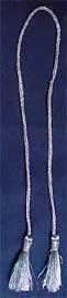 Metallic Silver Cord