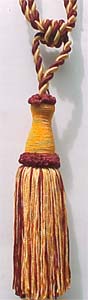 Tieback 8" Tassel, 34" Spread