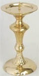 Solid Brass Pillar Candleholder