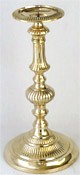 Solid Brass Pillar Candleholder #368