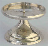 Solid Brass Pillar Candleholder #384