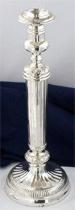 Silver Candleholder 18" H