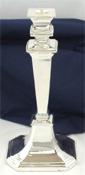 Silver Candleholder 12.5" H