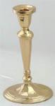 Solid Brass Candleholder 9.5"H