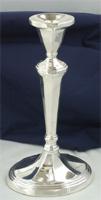 Silver Candleholder (LRG)12" H