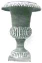 Flower Vase in Slate Finish 14" H