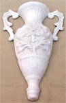 Wall Planter in white finish 8" Width