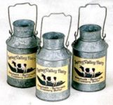 Galvanized Watering Cans and Buckets