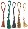 Light Weight Bookmark Tassels Color: These simple lightweight tassels available in many colors add beauty to your Bookmarks, Greetings, I Beautiful Tassels Trimmings Fringes Cords Curtain Tiebacks Graduation Tassels and Honor Cords