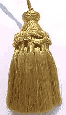 Metallic Gold French Braided tassel