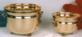 Brass Planters Set/2