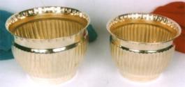 Brass Planters Set/2