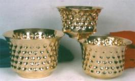 Brass Planters Set/3