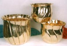 Brass Planters Set/3