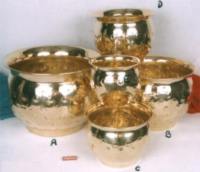 Brass Planters Set of 5