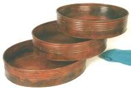 Planter Antique Finish Set/3