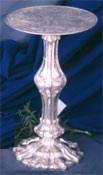 Solid Brass Pillar Candleholder