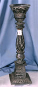 Iron & Wood Candleholder