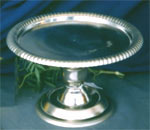 Silver Pillar Candleholder