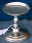 Silver Pillar Candleholder