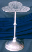 Silver Pillar Candleholder