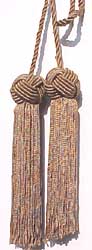 Sand Charitie 26" Cord 5" Tassels