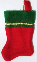 6" Christmas Stocking