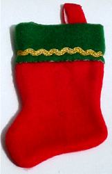 6" Christmas Stocking