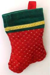 6" Christmas Stocking