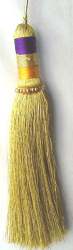 Metallic Gold Tassels 6.75" H