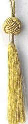 Metallic Gold Tassels 6.5" H