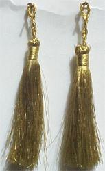 Metallic Gold Tassels