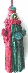 French knotted tassel