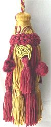 French knotted tassel