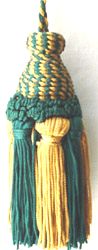 French knotted tassel