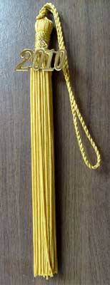 Graduation Tassel with Year Tag