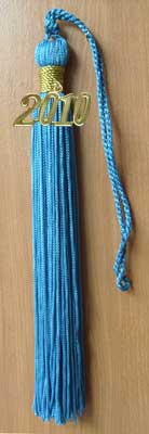 Graduation Tassel with Year Tag