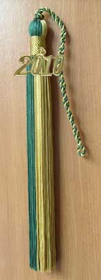 Graduation Tassel with Year Tag