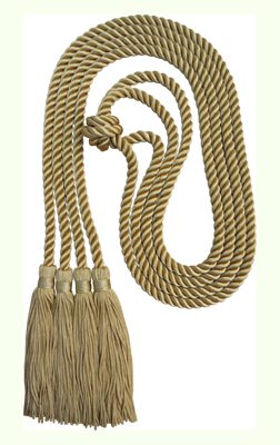 Honor Cord -WHITE AND WHITE honor cords