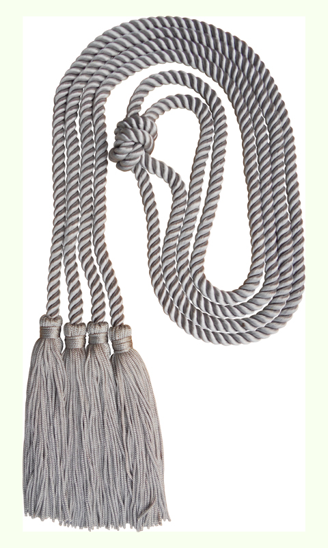 Honor Cord -WHITE AND WHITE honor cords