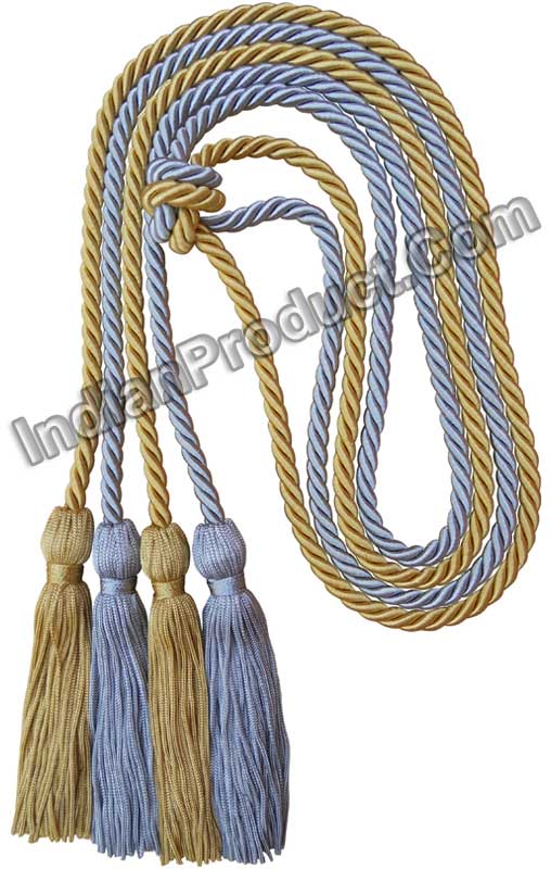 Honor Cord - SILVER AND GOLD COLOR honor cords