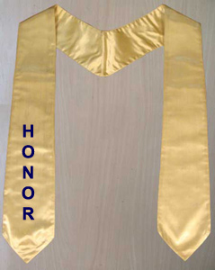 honor cord Graduation Stoles