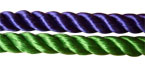 Honor Cord - KELLY GREEN AND PURPLE COLOR