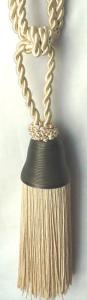 Brass Tassel Tieback