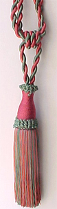 Cotton Tieback 8" Tassel, 40" Spread