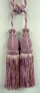 tiebacks - Double Tassels tiebacks